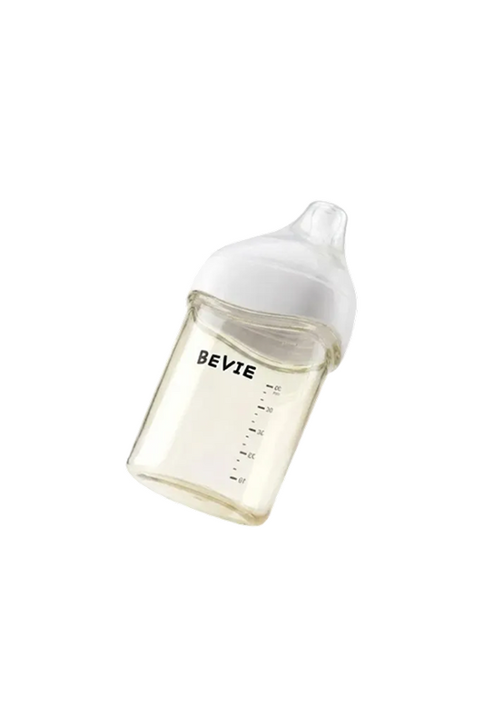 BEVIE 150ml Anti-Colic Bottle | Precision Feeding in White - Bevie