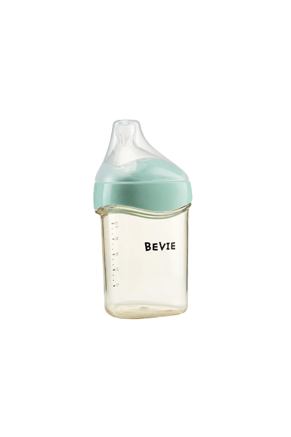 BEVIE 150ml Anti-Colic Bottle | Precision Feeding in Mint Green