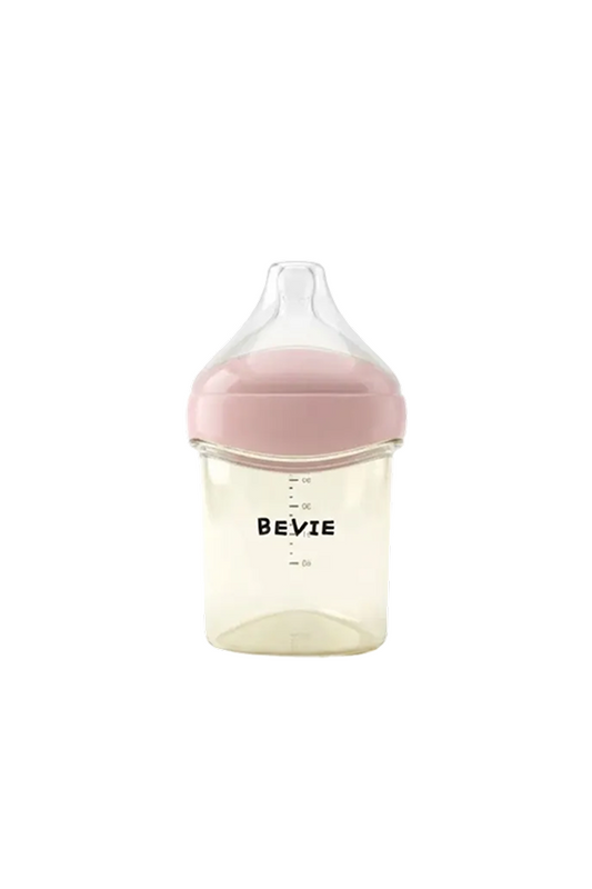 BEVIE 150ml Anti-Colic Bottle | Precision Feeding in Rose Quartz - Bevie