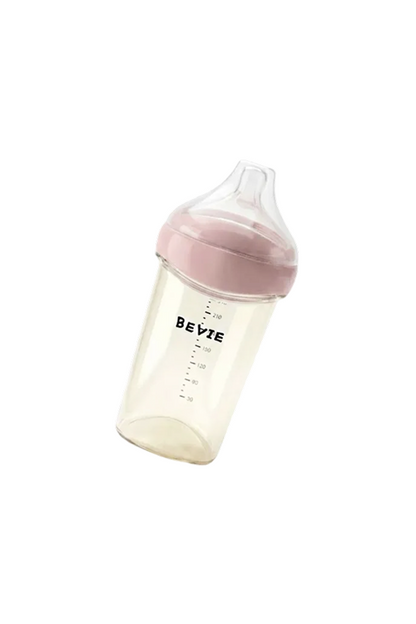 BEVIE 240ml Anti-Colic Bottle | Precision Feeding in Rose Quartz - Bevie