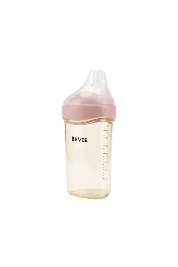 BEVIE 240ml Anti-Colic Bottle | Precision Feeding in Rose Quartz - Bevie