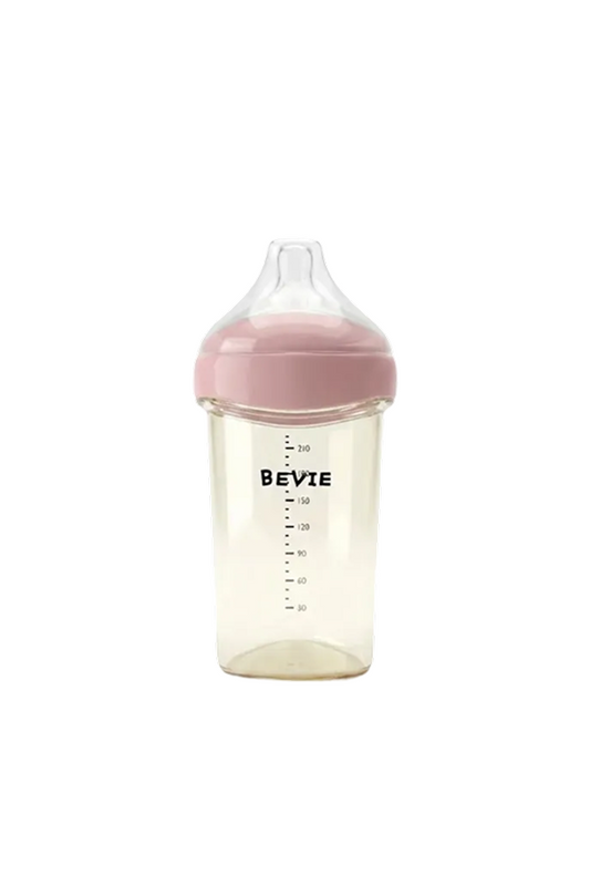 BEVIE 240ml Anti-Colic Bottle | Precision Feeding in Rose Quartz - Bevie