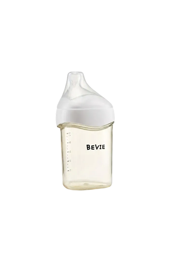 BEVIE 150ml Anti-Colic Bottle | Precision Feeding in White - Bevie
