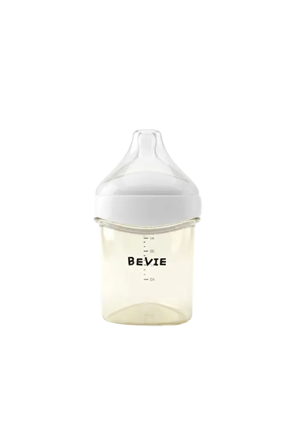 BEVIE 150ml Anti-Colic Bottle | Precision Feeding in White - Bevie