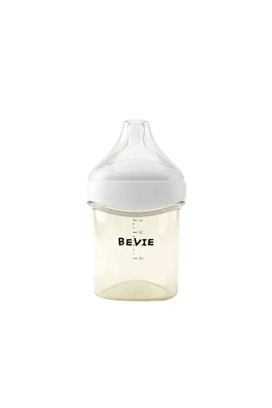 BEVIE 150ml Anti-Colic Bottle | Precision Feeding in White - Bevie