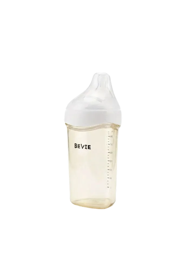 BEVIE 240ml Anti-Colic Bottle | Precision Feeding in White - Bevie