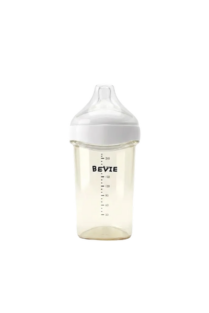 BEVIE 240ml Anti-Colic Bottle | Precision Feeding in White - Bevie